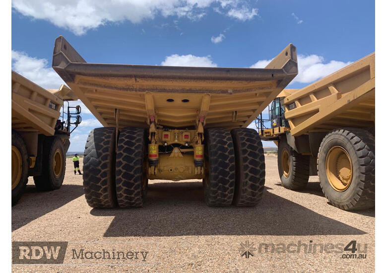 caption Caterpillar 777G Dump Truck