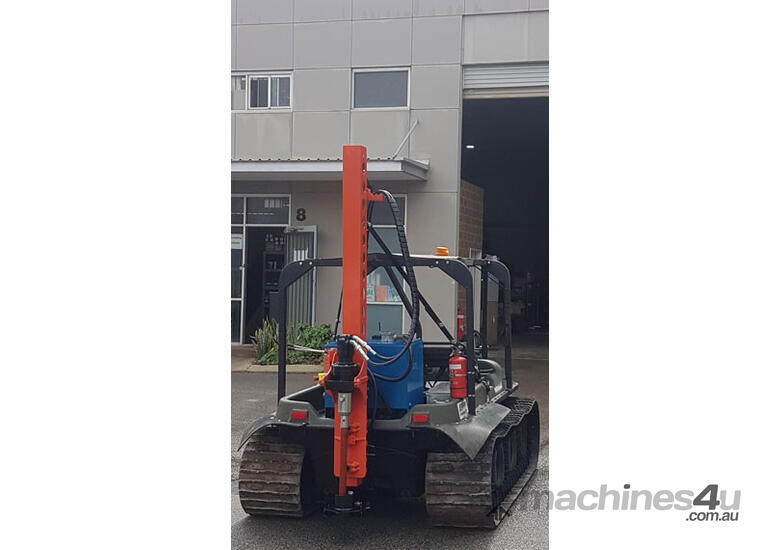 caption Multi-purpose Mast Setup for Auger Drilling: Economical Solution!