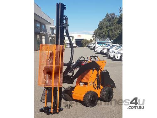 caption Multi-purpose Mast Setup for Auger Drilling: Economical Solution!