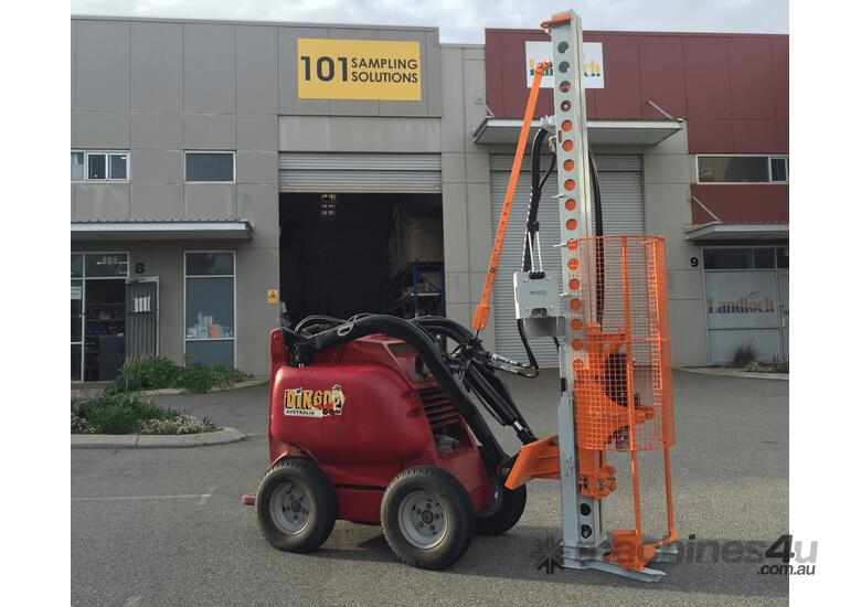 caption Multi-purpose Mast Setup for Auger Drilling: Economical Solution!