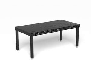 Professional Extreme table side with diagonal grid 4x Leg standard equipment 750