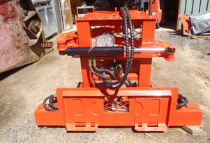 Hydraulic Skidsteer Woodshear with Grab