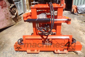 Hydraulic Skidsteer Woodshear with Grab