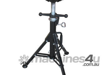 KANG Industrial APJ-2 V Head Pipe Stand with Ball Transfer, Folding Pipe Jacks, 710-1300 mm Height