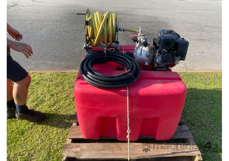 Used Silvan Fire Fighter Silvan 400L Petrol Air Compressor in