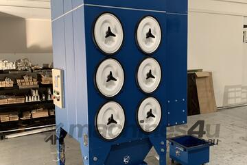 Donaldson Torit 6 Cylinder Dust Collector *** 29% PULSE-CLEANING PRESSURE INCREASE ***