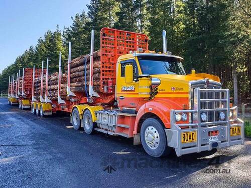 ExTe D-Series D10-H - Bunks for Log Trailers