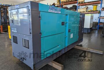110 KVA Denyo Japan Quality Mitsubishi Diesel Generator As New Condition Fraction of New Cost