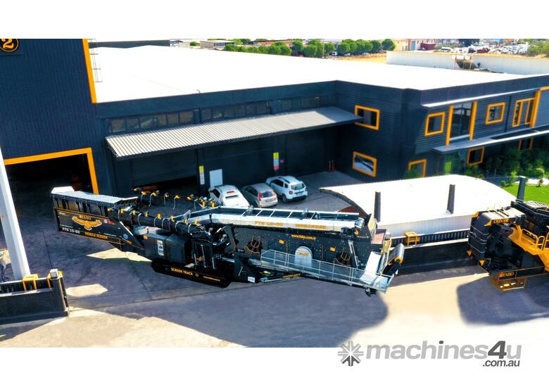 caption FABO FTS 15-60 MOBILE SCREENING PLANT 500-600 TPH | Ready in Stock