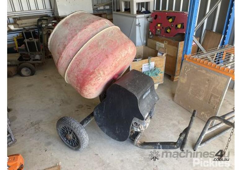 Used Westmix Cement Mixer Powered By Honda GX160 Motor Purchased 2012 Serial No WM21451 Concrete