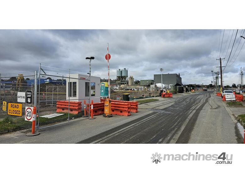 2024 ATOM Modular Gatehouse Security Office