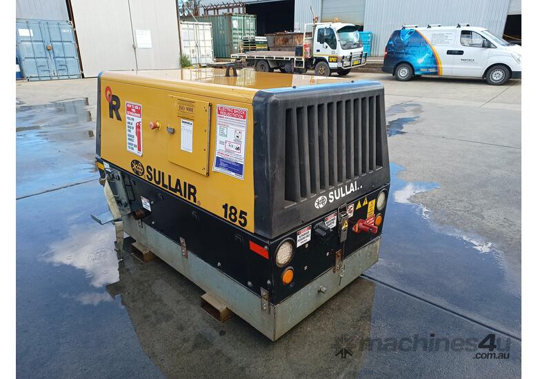 caption Used 185 and 425 CFM Sullair Compressors