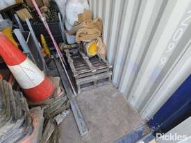 20ft Shipping Container, D.O.M 2008, Timber Flooring, Contents Includes Assorted Traffic Cones, Ramp - picture0' - Click to enlarge