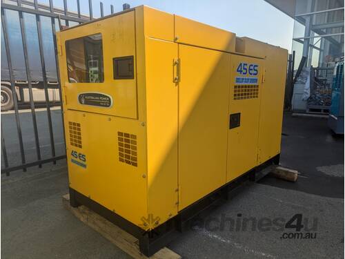 40KVA Denyo Auto Start AMF Hino Powered Silenced Diesel Generator , VGC 