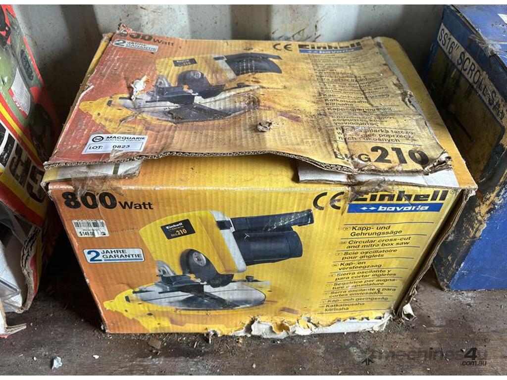 Used 800 WATT MITRE BOX SAW 800 WATT MITRE BOX SAW Market Gardening in