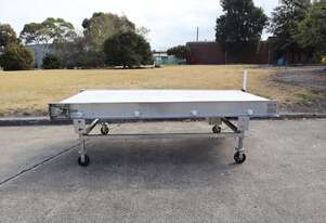 STAINLESS STEEL Motorised Modular Belt Conveyor - 3m long 1.45m wide