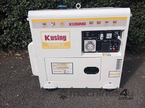 6KVA Silenced Standby Diesel Generator 240V
