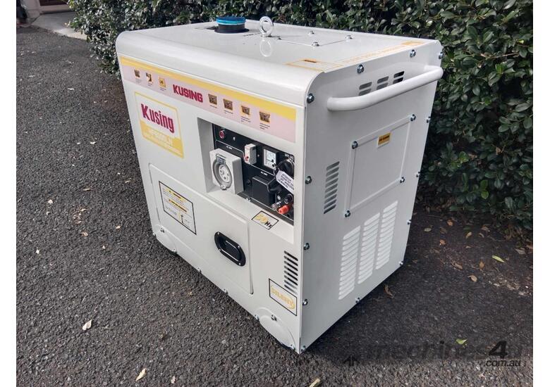 6KVA Silenced Standby Diesel Generator 240V