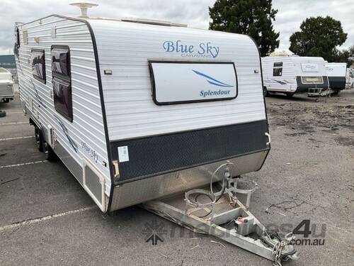 2012 Blue Sky Splendour Dual Axle Caravan