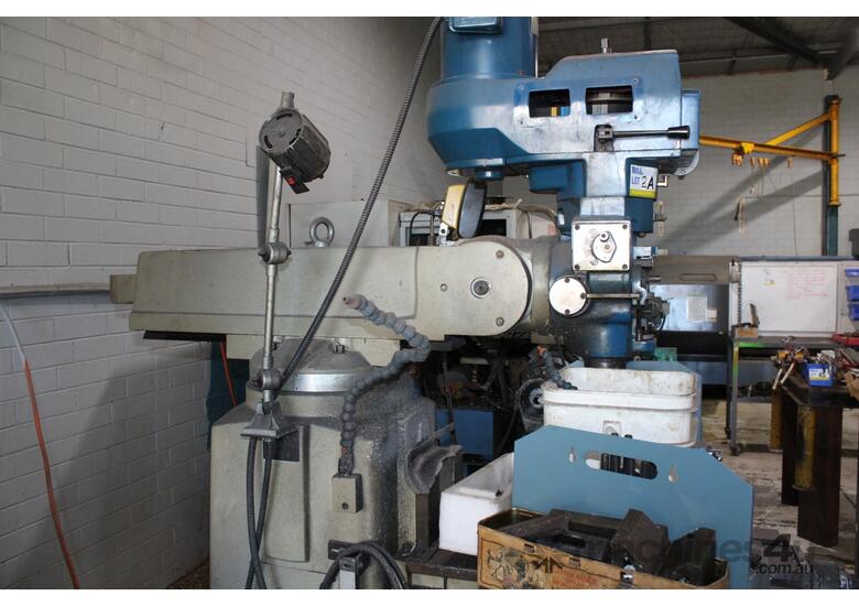 Used Hafco Hafco Metal Master Vertical Mill Vertical Mills In