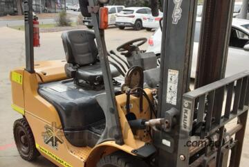 LIFT EQUIPT - 2.5T CAT DP25N Diesel Forklift + Full Service History