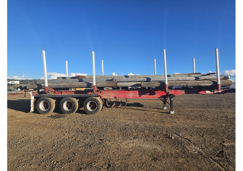 caption Brazier Heavy Duty Log Trailer