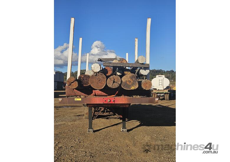 caption Brazier Heavy Duty Log Trailer