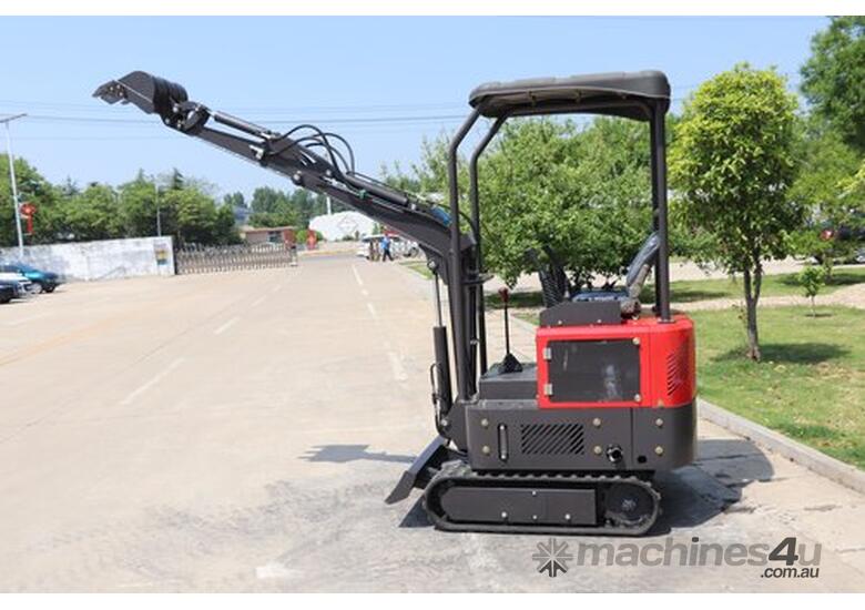 caption Mini Excavator 1.4T with 8 Attachments: Limited Time Offer!