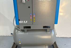 Eco Series Rotary Screw Air Compressor - 5kW, 270L, Tank Mounted Package