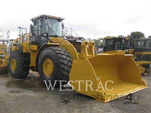 caption CAT 980M Wheel Loaders integrated Toolcarriers