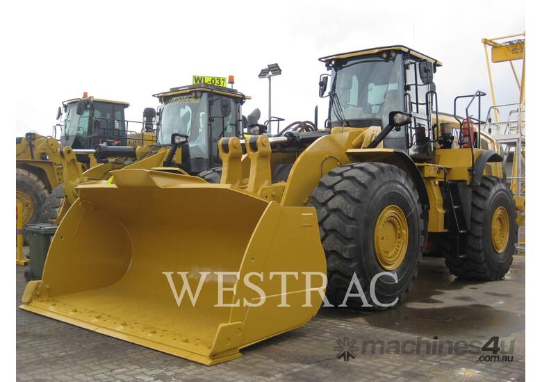 caption CAT 980M Wheel Loaders integrated Toolcarriers