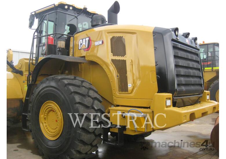 caption CAT 980M Wheel Loaders integrated Toolcarriers