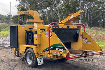 Vermeer BC1800 Wood Chipper Forestry Equipment