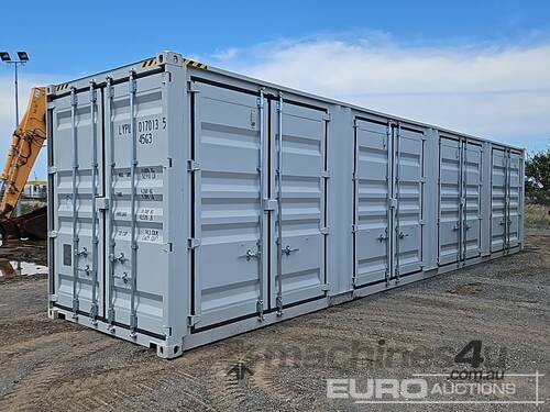 40' High Cube Multi 4 Door Container 