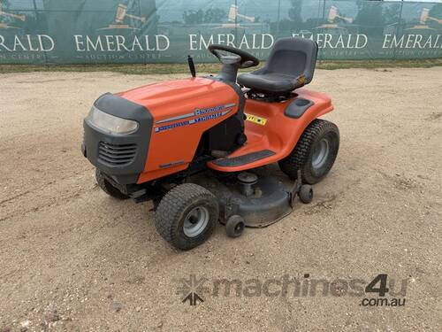 caption HUSQVARNA YTH1542XP RIDE-ON LAWN MOWER