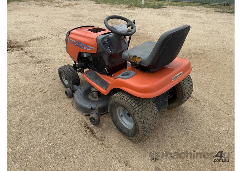 caption HUSQVARNA YTH1542XP RIDE-ON LAWN MOWER
