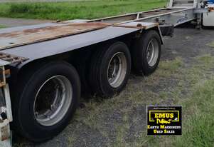 2007 Freighter Maxitrans Drop Deck Skel Trailer, E.M.U.S TS856