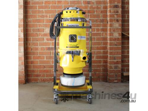 caption Heavy Duty Industrial Vacuum | Monster HEPA Vacuum - 2500W | Patented Self-Cleaning Filter