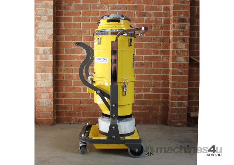 caption Heavy Duty Industrial Vacuum | Monster HEPA Vacuum - 2500W | Patented Self-Cleaning Filter