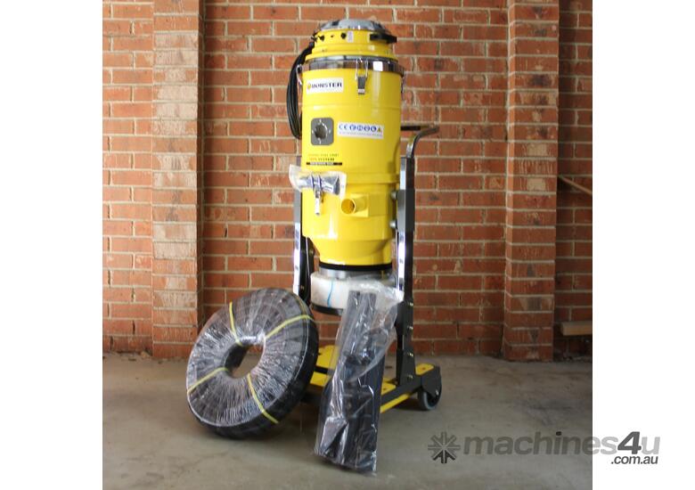 caption Heavy Duty Industrial Vacuum | Monster HEPA Vacuum - 2500W | Patented Self-Cleaning Filter