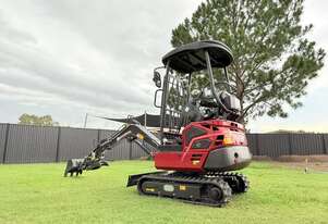 Rhinoceros XN18SP Delux 1.8T Mini Excavator, Attachments Included, Heavy Duty for Aussie Conditions!