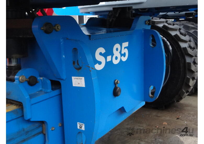 caption 2009 Genie S85 Straight Boom (with/without 10 Year Test)