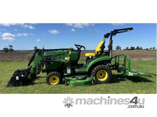 caption RW LOT 224 - 2017 JOHN DEERE 1025R TRACTOR