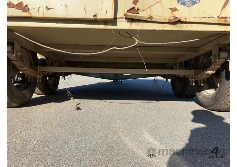 caption 2022 Phoenix Builders Trailer Tandem Axle Enclosed Trailer
