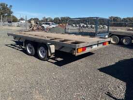 Custom Made Tandem Axle Flat Top Trailer - picture0' - Click to enlarge