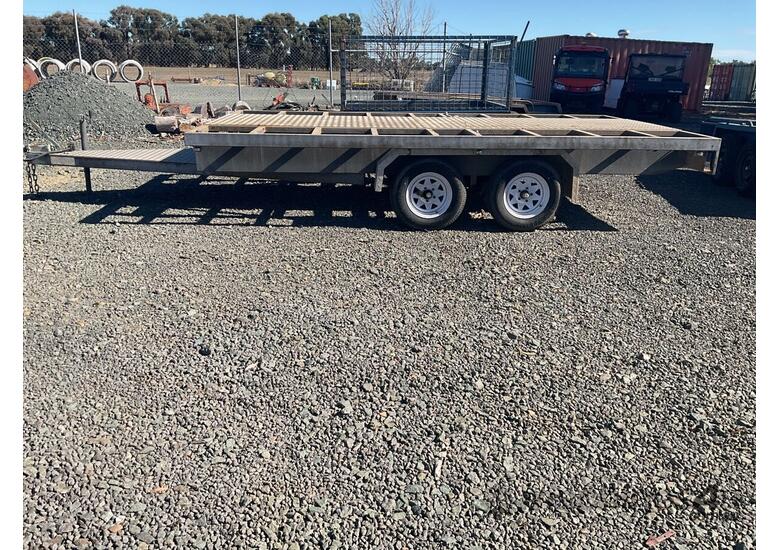 Custom Made Tandem Axle Flat Top Trailer