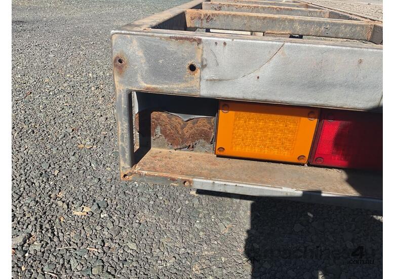 Custom Made Tandem Axle Flat Top Trailer