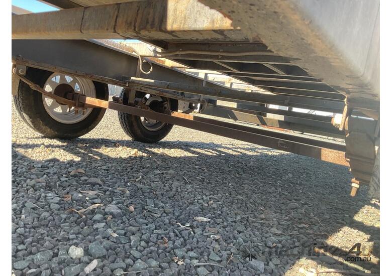 Custom Made Tandem Axle Flat Top Trailer
