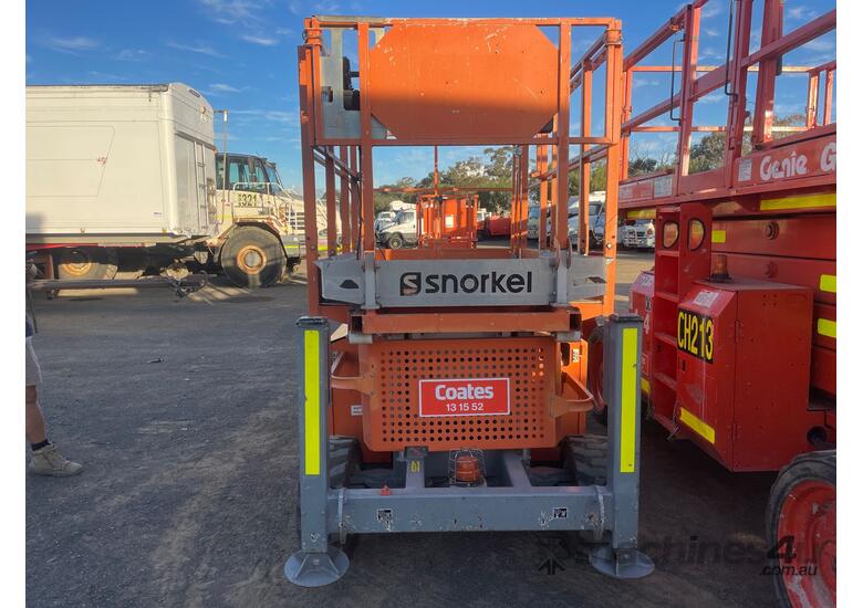caption 2016 Snorkel S2255RT-V4 Scissor Lift