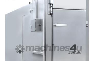 PACIFIC 4 Trolley Straight Through Smokehouse w/ Cooling